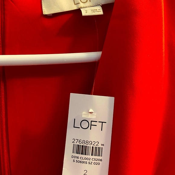 LOFT Faux Wrap Dress - Picture 4 of 4